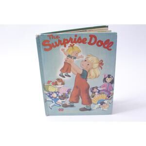 The Surprise Doll, Picture Book, Morrell Gipson, 1949 Wonder Book~ 250407-WH 166